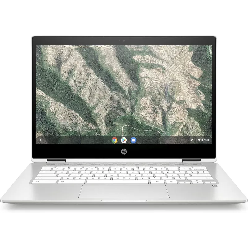 HP Chromebook x360 14c-cc0004na 14 cali FHD Dotykowy 2-w-1 Laptop (Intel Core i5-1135G7, 8GB RAM, 256GB SSD, Chrome OS, Natural Silver)