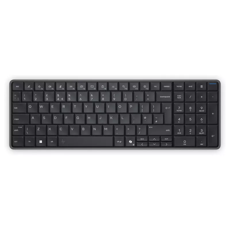 HP EliteBoard G1a Next Gen AI PC - AMD Ryzen AI 5, 16GB RAM, 512GB SSD, Windows 11 Pro, Wi-Fi 6E, Czarny