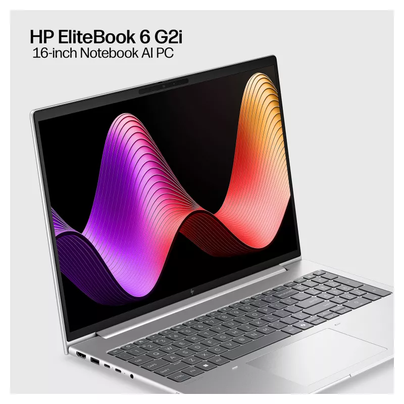HP EliteBook 6 G2i 16 inch WUXGA Intel Core 5 320 16GB RAM 512GB SSD Windows 11 Pro Srebrny Notebook