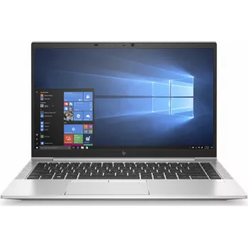 HP EliteBook 840 G7 Laptop, Intel Core i7-10610U, 16GB RAM, 512GB SSD, 14.0 inch FHD IPS, Pike Silver, Windows 10 Pro (produkt odnowiony)