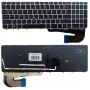 HP EliteBook 850 G3 / ZBook 15u G3 Podświetlana klawiatura z TrackPoint