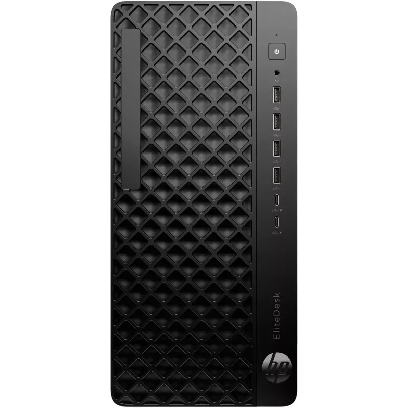 HP EliteDesk 8 Tower G1i Desktop AI PC - Intel Core Ultra 7, 16GB RAM, SSD, Czarny (produkt odnowiony)