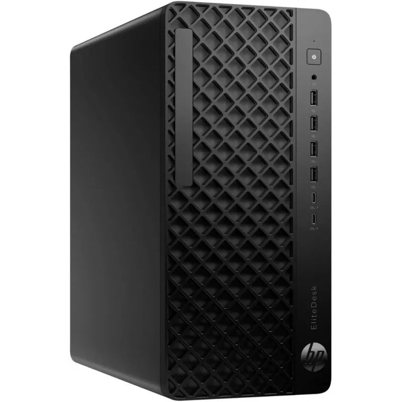 HP EliteDesk 8 Tower G1i Desktop AI PC - Intel Core Ultra 7, 16GB RAM, SSD, Czarny (produkt odnowiony)