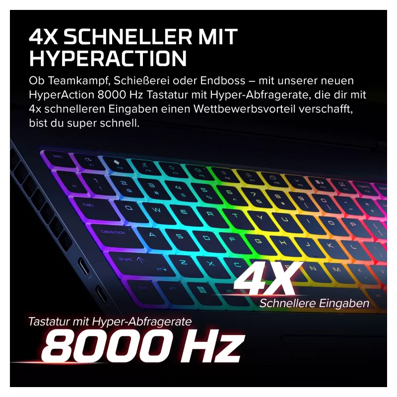 HP HyperX OMEN 16-ah1470ng Laptop gamingowy, AMD Ryzen 7, RTX 5070 Ti, 32GB RAM, 1TB SSD, 16,1 cala QHD 270Hz, Windows 11 Home
