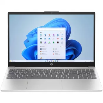 HP Laptop 15-fd2017ne, Intel Core Ultra 5 225U, 24 GB RAM, 512 GB SSD, 15.6 inch FHD, Natural Silver
