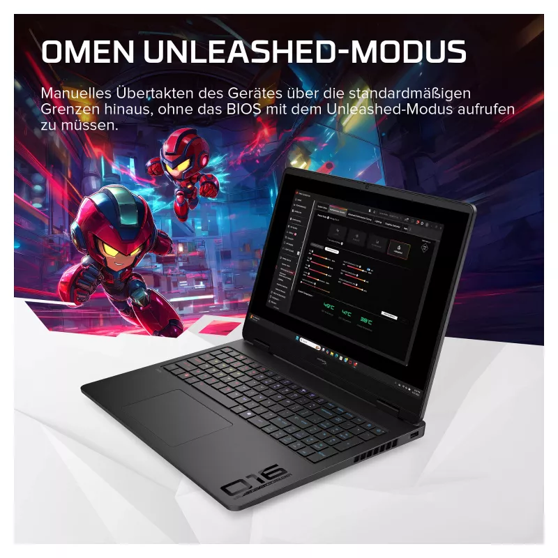 HP OMEN 16 Laptop Gamingowy, AMD Ryzen 9 8940HX, 24 GB RAM, 512 GB SSD, RTX 5060, 16,1 cala QHD 165 Hz, Windows 11 Home