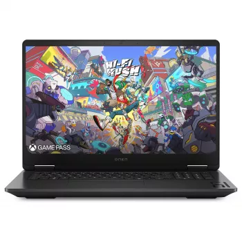 HP OMEN 17-db1490ng Laptop do gier, 17,3 cala QHD 240Hz, AMD Ryzen AI 9 365, 24GB DDR5, 512GB SSD, NVIDIA GeForce RTX 5060, Windows 11 Home, niemiecka klawiatura QWERTZ