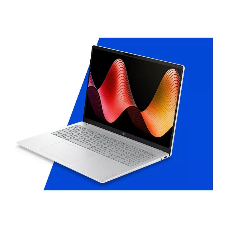 HP OmniBook 3 16-bu0055ngx 16-calowy laptop, Intel Core Ultra 5 225U, 24GB DDR5 RAM, 512GB SSD, Windows 11 Home, Srebrny