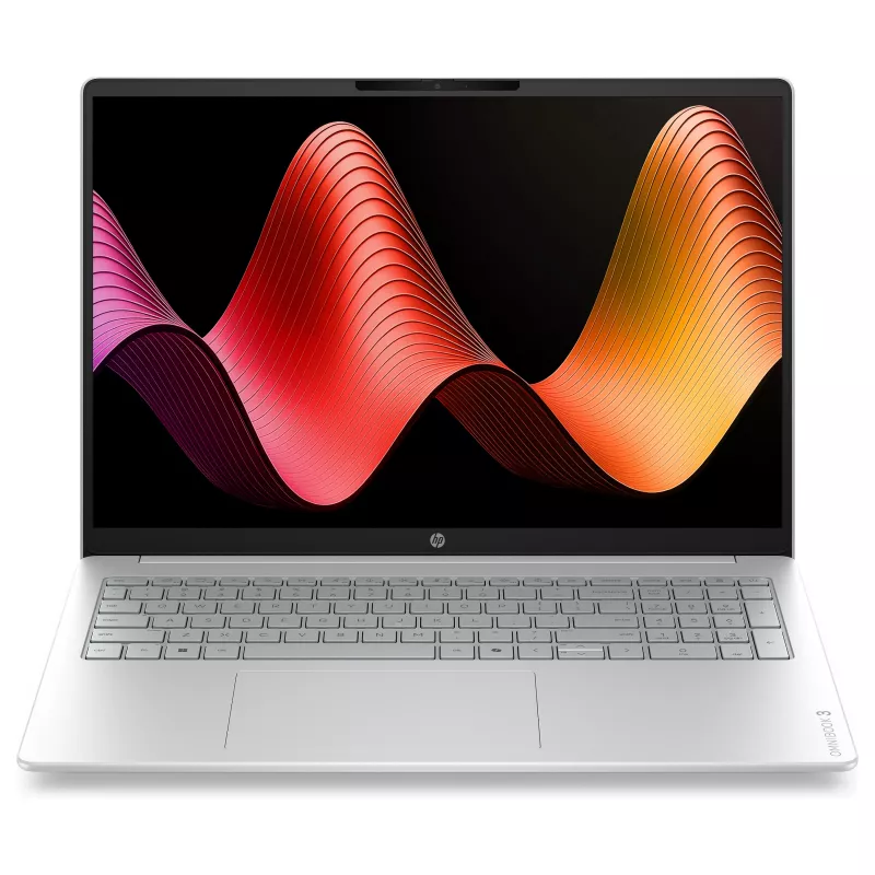 HP OmniBook 3 16-bu0150ng 16 cali WUXGA IPS Laptop, Intel Core 5 120U, 12GB RAM, 512GB SSD, FreeDOS, Natural Silver, klawiatura niemiecka