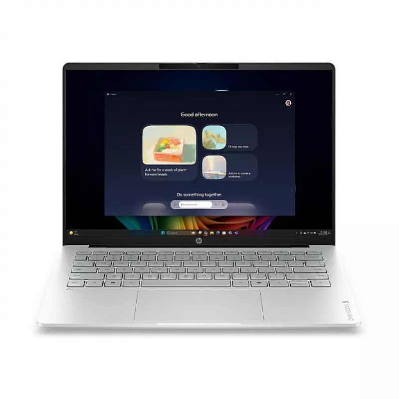 Laptop HP OmniBook 5 Next Gen AI 14-hh0470ngx, 14 cali, Intel Core Ultra 7 355, 16GB RAM, 512GB SSD, Windows 11 Home
