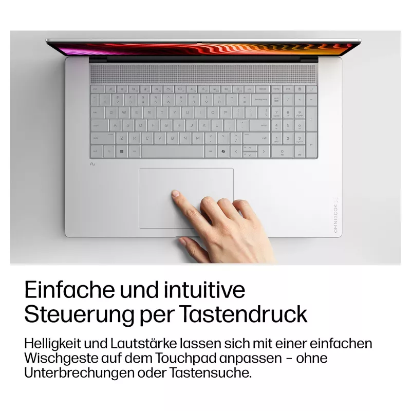HP OmniBook X 17-de0473ngx Snapdragon X Elite X7-358H 32GB 1TB SSD Windows 11 Home Natural Silver