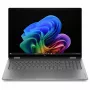 HP OmniBook X Flip 16-cc0475ngx 2-w-1 Laptop, AMD Ryzen AI 7 445, 32GB RAM, 1TB SSD, 16 calowy ekran dotykowy, Windows 11 Home, Natural Silver (klawiatura niemiecka)