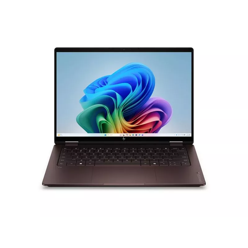 HP OmniBook X Flip AI x360 14 cali 2K Dotykowy Laptop, AMD Ryzen AI 5 430, 16GB LPDDR5X, 512GB PCIe SSD, AMD Radeon 840M Graphics, Windows 11 Home, 1 rok gwarancji