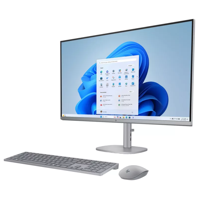 HP OmniStudio X All-in-One 32-c0077ng, srebrny, Windows 11 Home