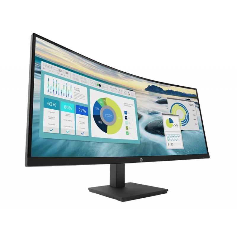Monitor HP P34hc G4 34-calowy zakrzywiony WQHD (produkt odnowiony)