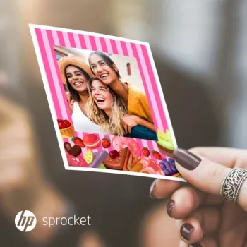 Papier fotograficzny HP 3,5x4,25 do HP Sprocket 3x4, 50 arkuszy