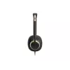 HP Poly Mission 825 Stereo USB Wired Headset z aktywną redukcją szumów, czarny, certyfikowany dla Microsoft Teams, Zoom, Google Meet, Works With Chromebook