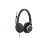 HP Poly Mission 825 Stereo USB Wired Headset z aktywną redukcją szumów, czarny, certyfikowany dla Microsoft Teams, Zoom, Google Meet, Works With Chromebook