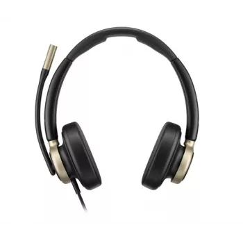 HP Poly Mission 825 Przewodowy Stereofoniczny Zestaw Słuchawkowy USB z ANC - Czarny