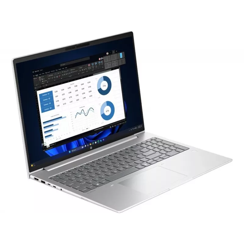HP ProBook 4 G1i 16 Laptop | Intel Core Ultra 7 255U | 24GB RAM | 1TB SSD | 16 inch WUXGA IPS | Windows 11 Pro | Srebrny