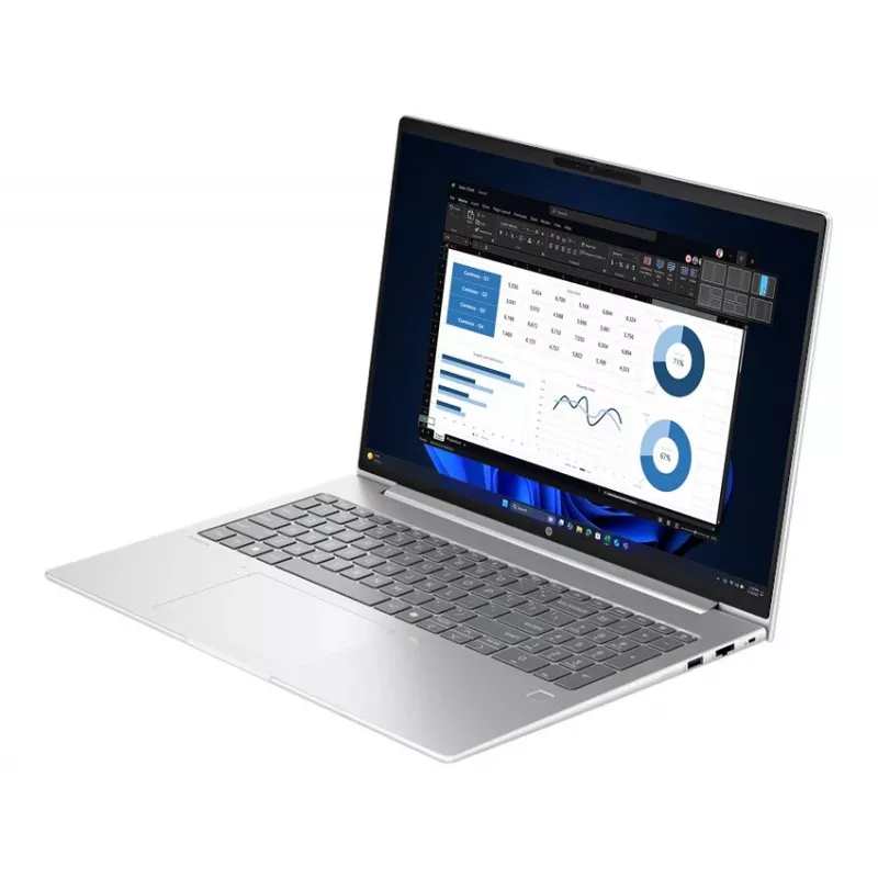 HP ProBook 4 G1i 16 Laptop | Intel Core Ultra 7 255U | 24GB RAM | 1TB SSD | 16 inch WUXGA IPS | Windows 11 Pro | Srebrny