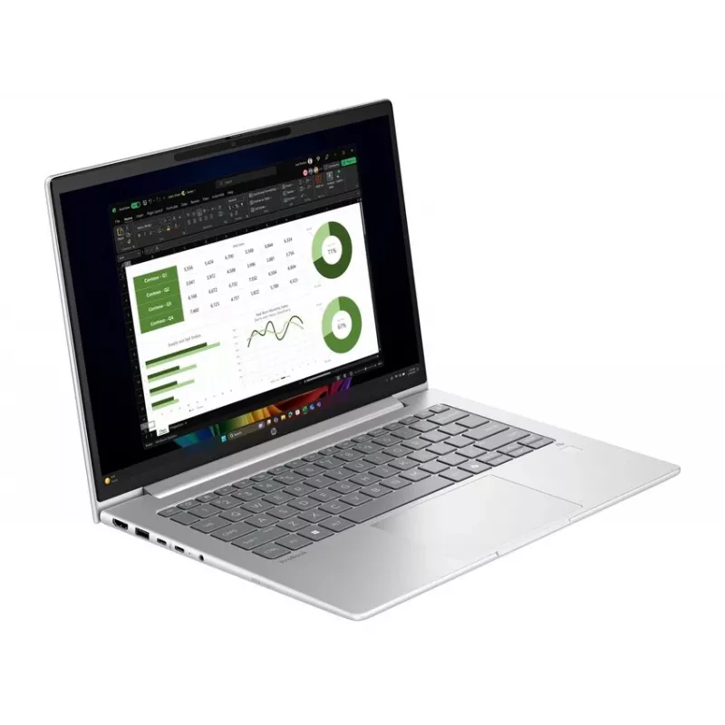 HP ProBook 4 G1q 14 AI Laptop | Snapdragon X Elite | 32GB RAM | 1TB SSD | 14 cali WUXGA | Windows 11 Pro | Pike Silver