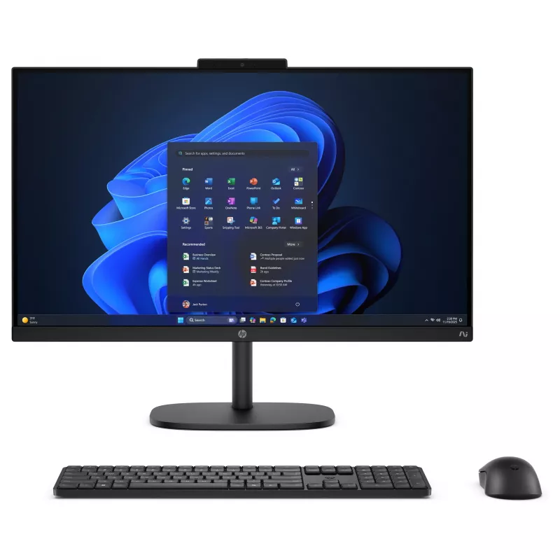 HP ProStudio 2 G2a All-in-One PC, 23,8 cala FHD, AMD Ryzen 5 2200G, 16GB RAM, 512GB SSD, Windows 11 Pro, Czarny