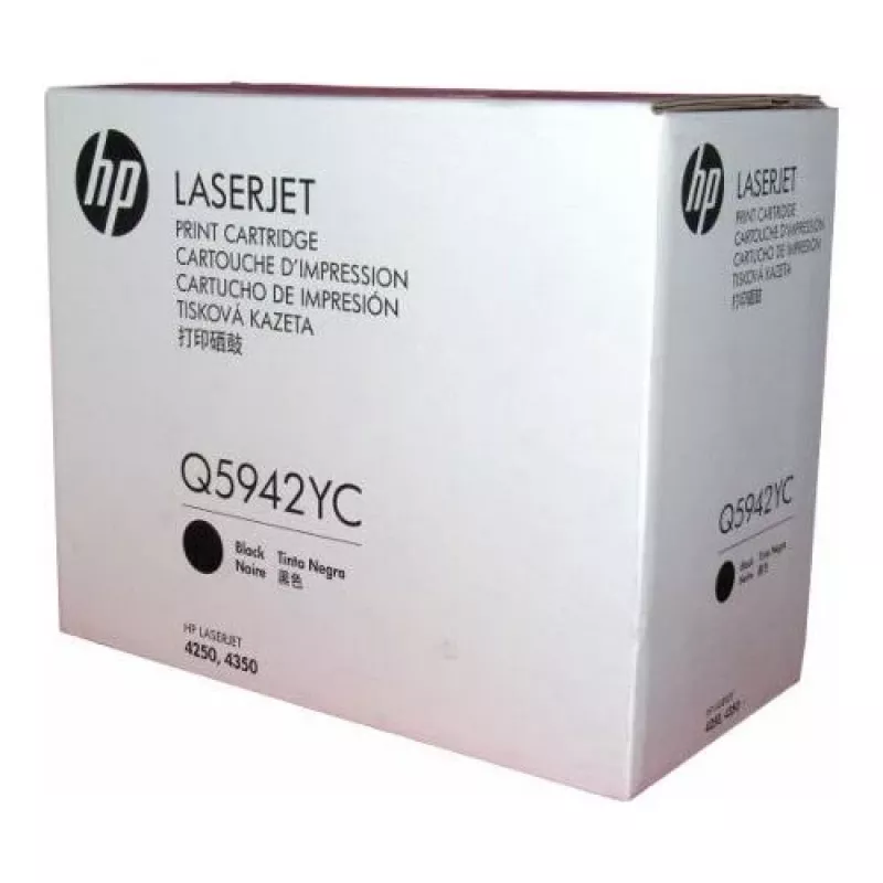 HP Q5942YC Contract wkład tonerowy - czarny, wysoka wydajność (10 000 stron) do LaserJet 4250/4350
