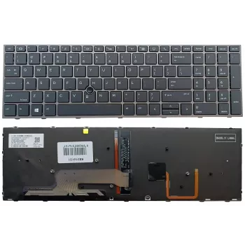 HP ZBook 15 G5/G6 i 17 G5/G6 Podświetlana Klawiatura z Trackpointem