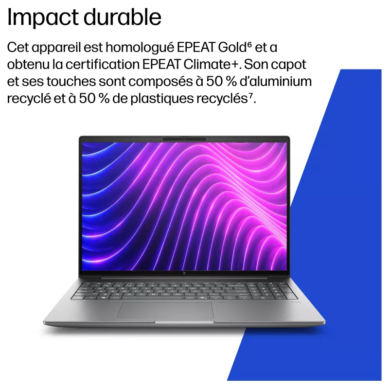 HP ZBook 8 G2i Mobilna stacja robocza - Intel Core Ultra 9 388H - 64GB RAM - 1TB SSD - 16 cali WQXGA - Windows 11 Pro - Srebrny
