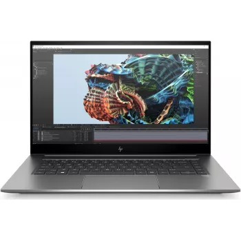 HP ZBook Studio G8 Laptop, Intel Core i7-11800H, 32 GB RAM, 1 TB SSD, 15.6 inch Full HD, NVIDIA RTX A2000, Windows 10 Pro, Dark Ash Silver