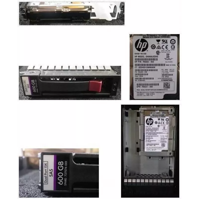 HPE 600GB 3,5 inch 15K SAS 12Gb/s dysk twardy klasy enterprise (737574-001)