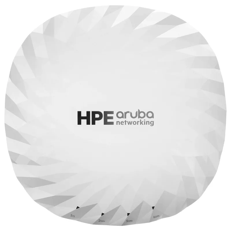 Punkt dostępowy HPE Aruba Networking AP-735 (RW) Tri-Radio 2x2 Wi-Fi 7 z antenami wewnętrznymi, pakiet 5 sztuk, kampusowy