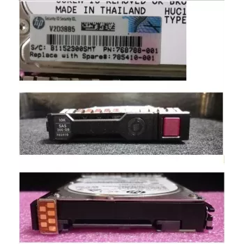 HPE Enterprise 300GB SAS 12G 10K 2,5 inch SFF Hot-Swap HDD z SmartDrive Carrier 785410-001
