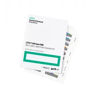 HPE LTO7 Ultrium Barcode Label RW (100+10) Q2014A
