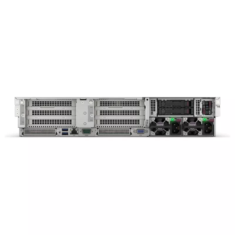 Serwer HPE ProLiant DL345 Gen11 - 2U Rack, AMD EPYC 9115 2.6GHz 16-rdzeniowy, 64GB RAM, 8 SFF Hot-Plug, MR416i-p, podwójny zasilacz 1000W