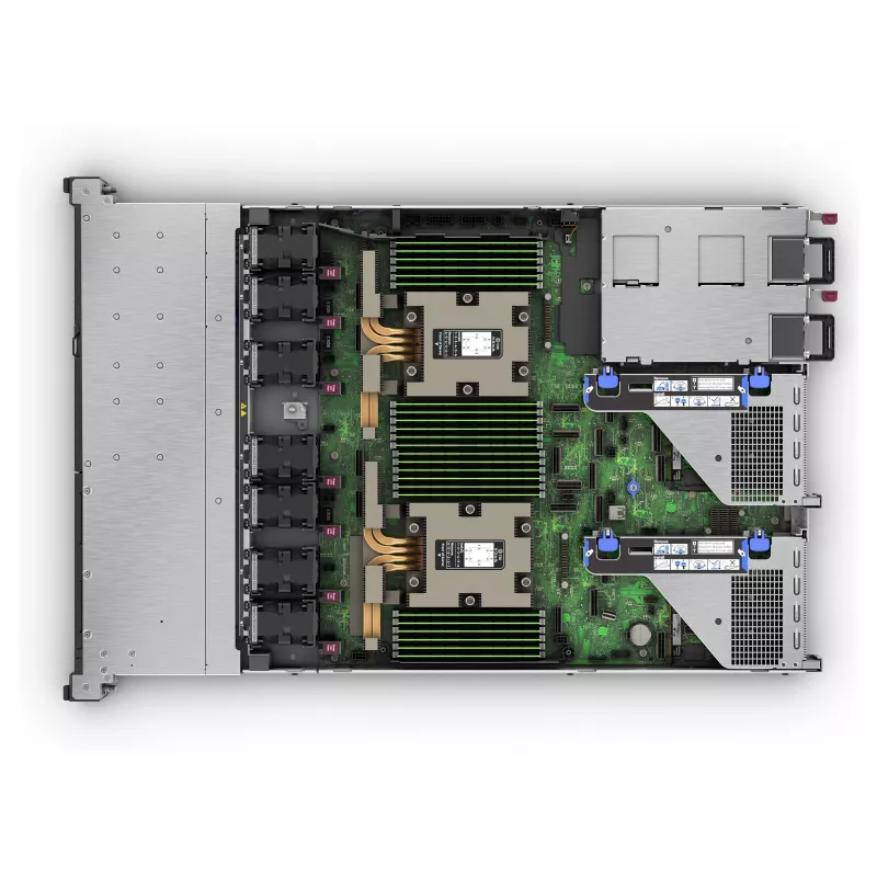 Serwer Rack HPE ProLiant DL365 Gen11 1U, AMD EPYC 9115 2.6GHz 16-Core, 64GB DDR5, 8 SFF Hot-Plug, MR408i-o, 2x1000W Redundant PSU
