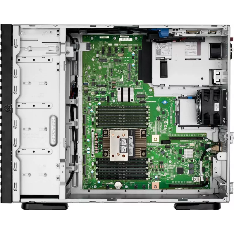 Serwer HPE ProLiant ML110 Gen11 - Intel Xeon Silver 4510 2.4GHz 12-rdzeniowy 1P 64GB RAM 8SFF NS204i-u MR408i-o 2x1000W PS