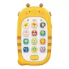 Huanger HE0536 telefon zabawka z funkcją nagrywania (żółty)