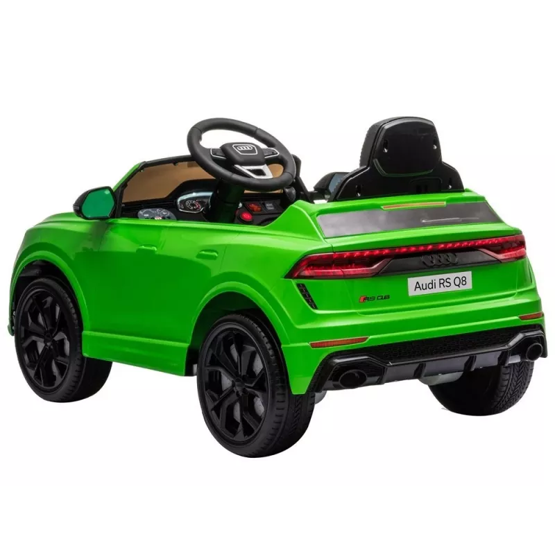 HUAWEI Audi RS Q8 Samochód na baterię z diodami LED, odtwarzaczem MP3 i pilotem, zielony