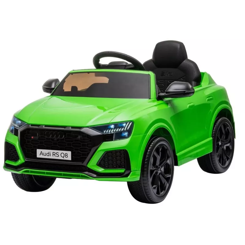 HUAWEI Audi RS Q8 Samochód na baterię z diodami LED, odtwarzaczem MP3 i pilotem, zielony