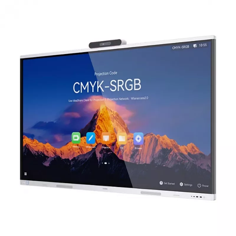 HUAWEI IdeaHub S3-IHS3-65SA Intelligent Collaboration Device 165.1 cm 65 Cali Ekran Podczerwieni Biały Jadeit