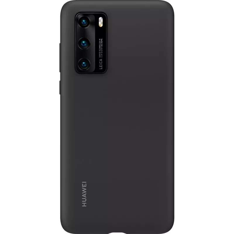Huawei P40 Silicone Case Black