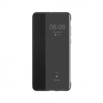 Huawei P40 Smart View Flip Cover Black