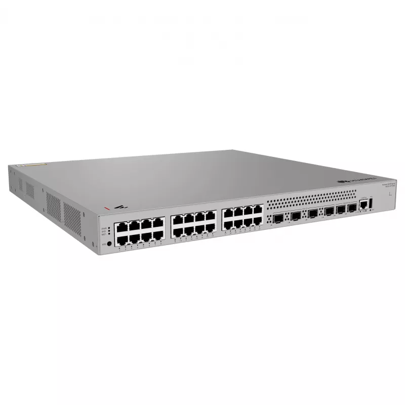 HUAWEI S530-24T4XE 24x10/100/1000BASE-T ports 4x10GE SFP+ ports 2x12GE stack ports z 1x modułem zasilania AC eKit