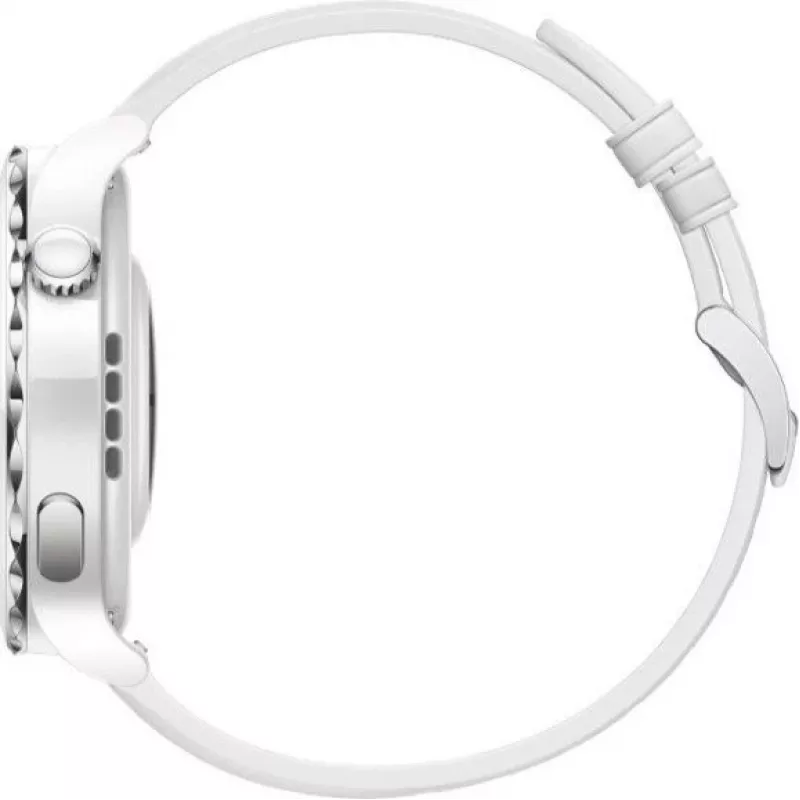 Huawei Watch GT 3 Pro 43mm Leather Strap White