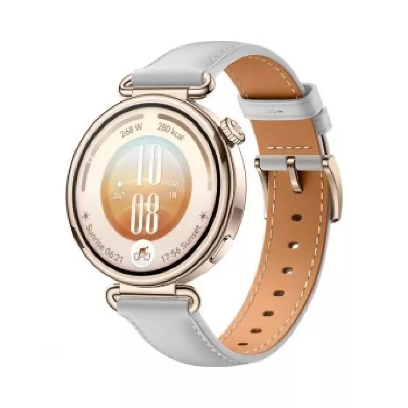HUAWEI WATCH GT 7 41MM Szary Smartwatch z wyświetlaczem AMOLED, GPS, monitorem tętna i SpO2, wodoodporność 5ATM