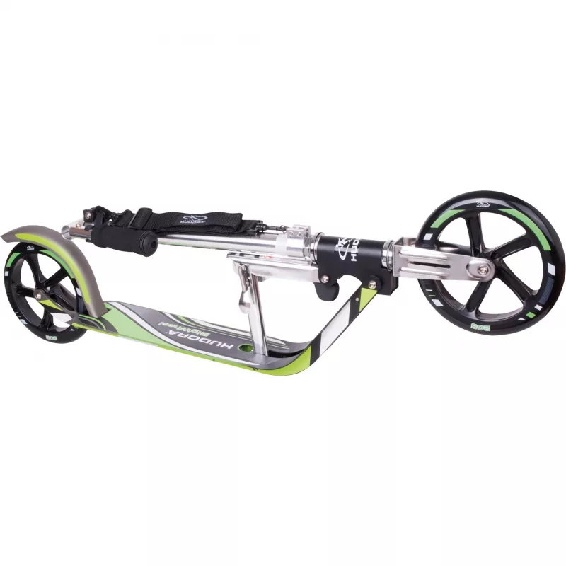 Hulajnoga Hudora Big Wheel 205 Szaro-Zielona