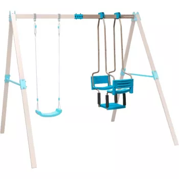 HUDORA Schaukel Vario Gondola Swing Module (Turkusowy/Beżowy)