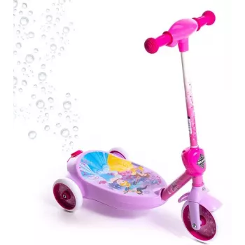 Hulajnoga elektryczna Huffy Princess 6V z bąbelkami - różowa